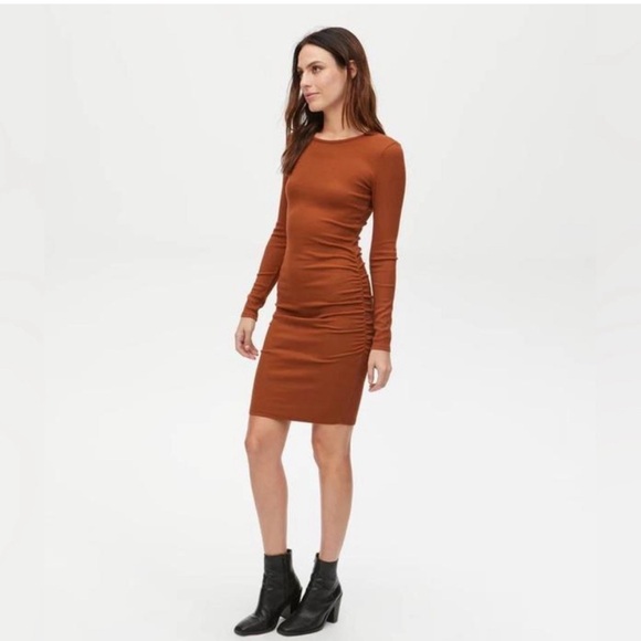 Michael Stars Jordan Mini Dress, size S, Color: Toffee - Picture 8 of 8